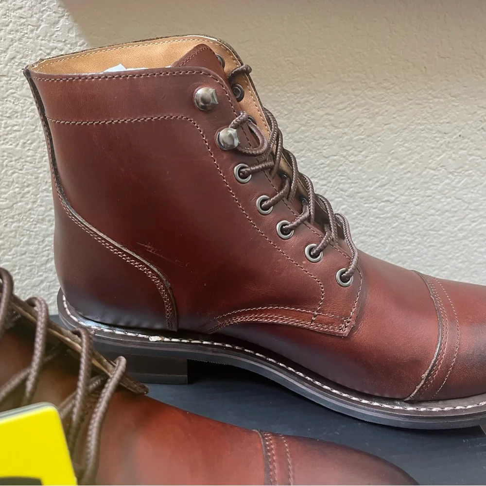 SUREWAY Men's 6” Leather Chukka Boots - Picture 5 of 14